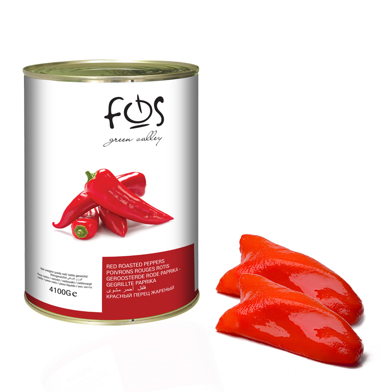 Greek Red Roasted Sweet Peppers